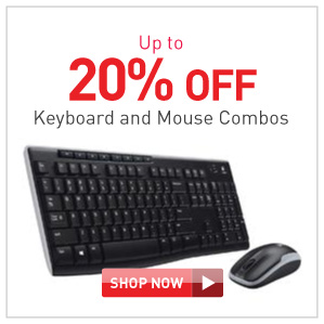 up to 20% off keyboard and mouse combos