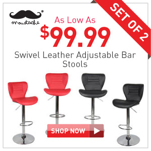 Leather bar stools $99.99 set of 2