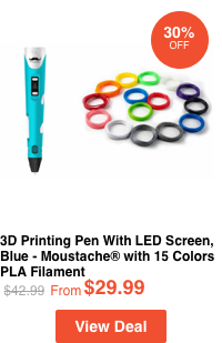 3d pen Moustache