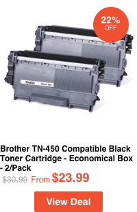 Brother tn450 toner compatible