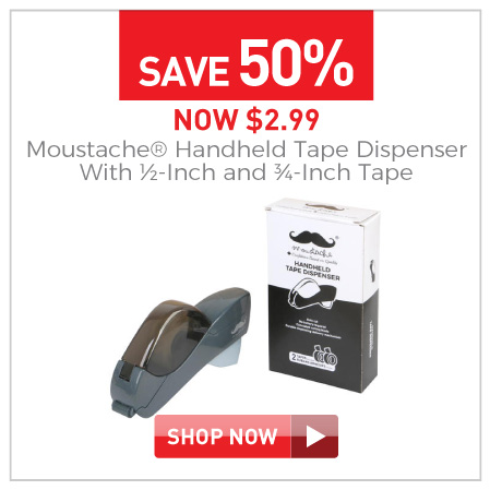 Handheld tape dispenser