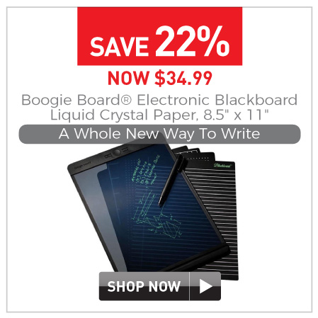 Boogie board electronic blackboard 