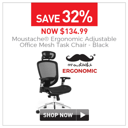 Ergonomic Office mesh chair Moustache
