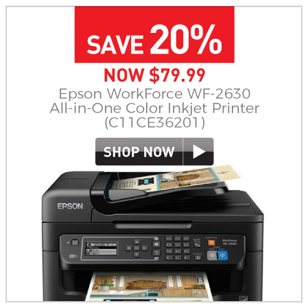 Epson WorkForce WF-2630 all-in-one Inkjeet Printer