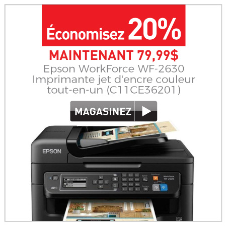 Epson workforce WF-2630 Imprimante jet d'encre couleur tout-en-un