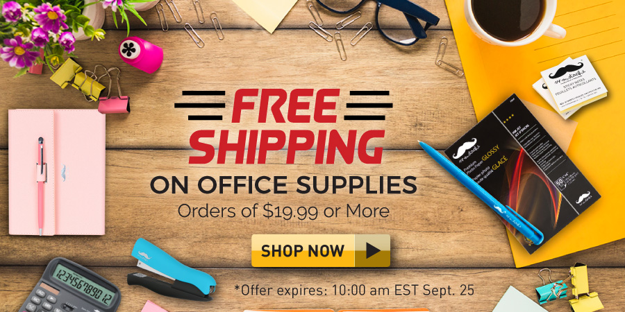 Free Shipping over $19.99 office supplies