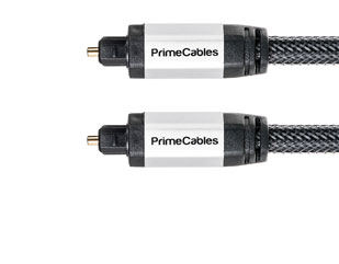 Toslink Cable Aluminum Casing With Nylon Sleeve OD5.0mm