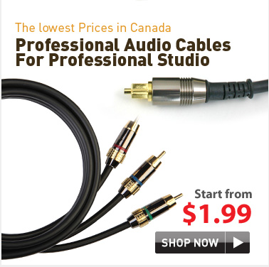 Professional Audio Cables for Professional Studio