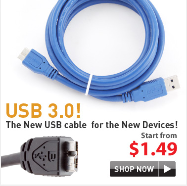 USB 3.0! The New USB for the New Devices!
