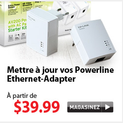 Mettre à jour vos adaptateurs ethernet sur courant porteur