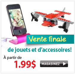 Vente finale de jouets et d’accessoires! 
