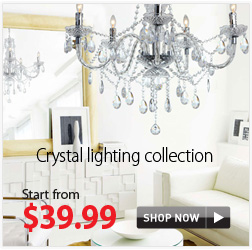 Crystal lighting collection 