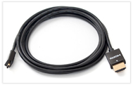 Ultra Slim 36AWG High Speed w/ Ethernet Micro-HDMI (Type D) to HDMI (Type A) w/Redmere Cable