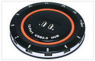 12-Port USB 2.0 HUB w/AC Adapter