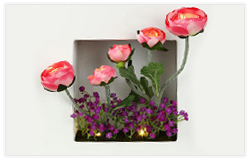 5 Led handcraft flower frame light