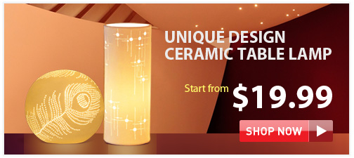 Unique Design Ceramic Table Lamp