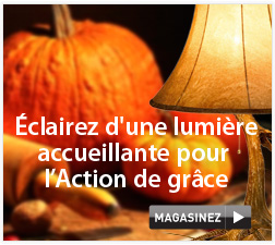 Éclairez d'une lumière accueillante pour l’Action de grâce