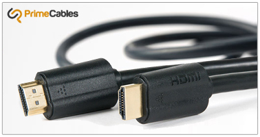 PrimeCables® Premium HDMI 3D 1.4 High Speed Ethernet Cable (Gold Plated) - 6 ft