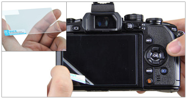 JJC Screen Protector For Sony A6000 Alpha 6000 Ultra-thin Optical Glass Static Adhesion 