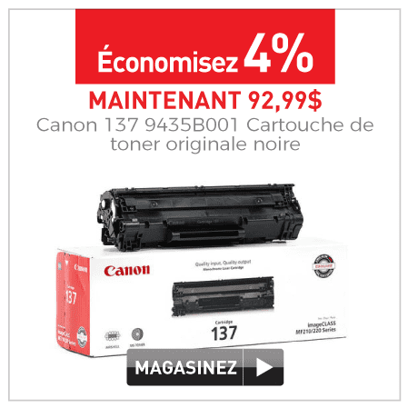 Canon 137 9435B001 Cartouche de toner originale noire