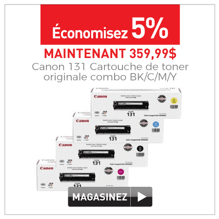 Canon 131 Cartouche de toner originale combo BK/C/M/Y