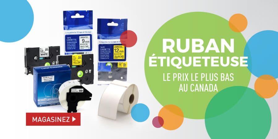 Rubans etiqueteuse le prix le plus bas au Canada