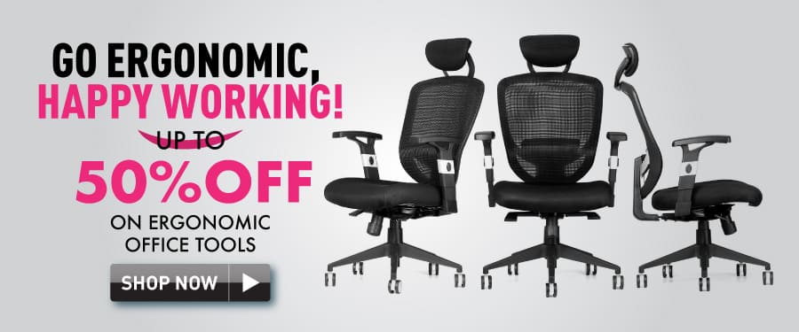 50% off on ergonomic office tools