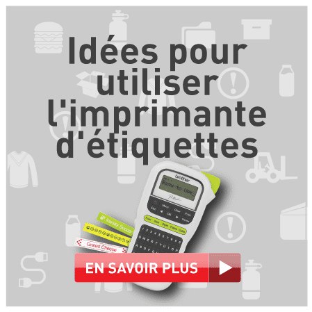 idees pour utiliser l'imprimante d'etiquettes