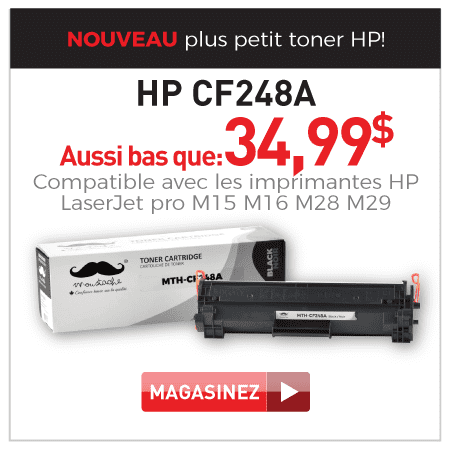 HP CF248A aussi bas que 34,99$