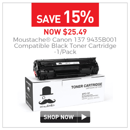 Canon 137 9435B001 Original Black Toner Cartridge