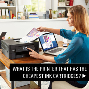 what is the printer that has the cheapest ink cartridges?