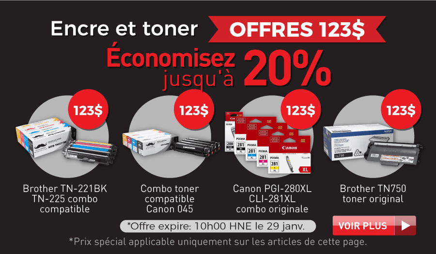 encre toner originales economisez jusqu'a 20%