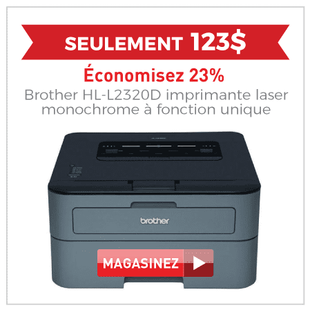 brother HL-2320D imprimant laser monochrome a fonction unique