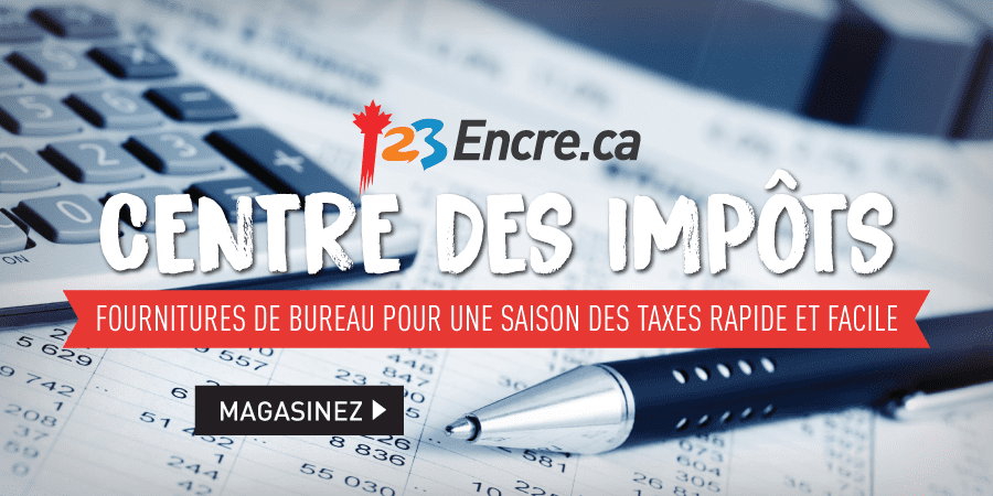 centre des impots: founitures de bureau pour saison de taxes