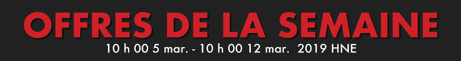 Offres de la semaine