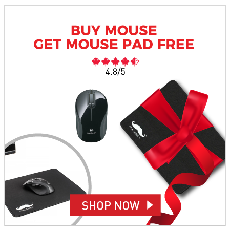 Buy mouse get free mouse pad