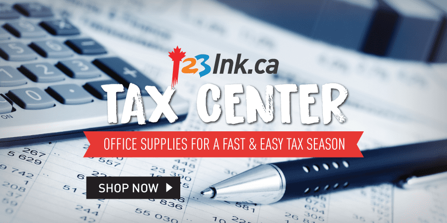 123Ink.ca Tax Center: Office Supplies for Tax Season