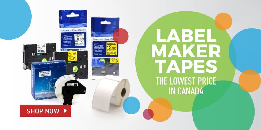 label maker tapes the lowest price in Canada