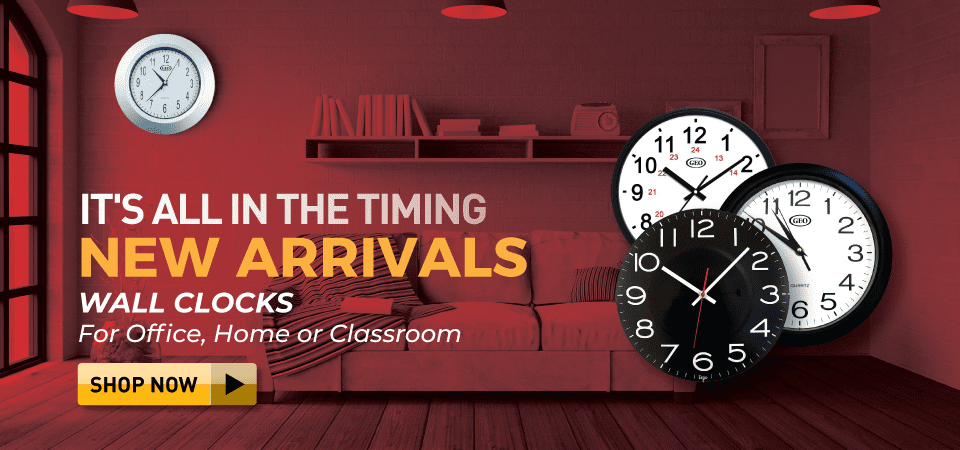 Wall Clock at 123Ink.ca