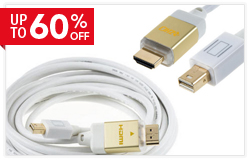 Mini Display Port M/M to HDMI Cable for Smart device