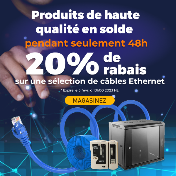 Un bon départ pour 2023 avec 20 % DE RABAIS sur une sélection d’outils et d’accessoires